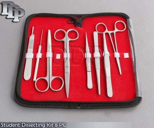 Student Dissecting Kit 8 PC. Stainless Steel