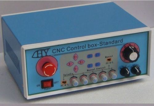 Cnc 4 axis stepper 5a tb6600 motor driver controller box-standard mach3 new for sale