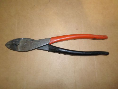 Thomas &amp; Betts WT-111-M Plier Type Crimping Tool with Cutter for A B C USA