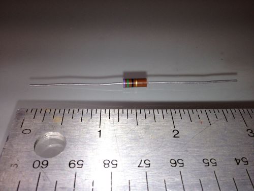 75 ohm 1/2 watt 5% Allen &amp; Bradley Resistor (Single Pack)