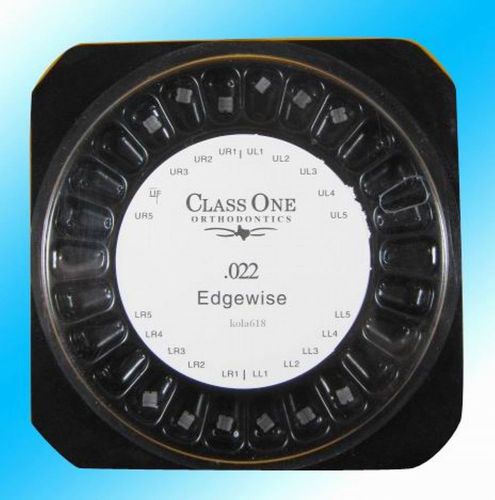 10 PCS Orthodontics Edgewise.022 Ceramic Bracket Braces 3/3 No hooks kla
