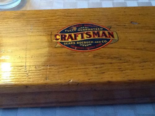 Vintage Craftsman Tap And Die Set No. 5674