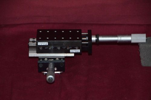 Parker daedal two axis center drive linear stage micrometer cr4204-dm 1.75&#034; x 3&#034; for sale