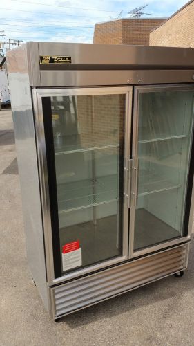 True T-49G-4 49 cu. ft. Commercial Glass Door Refrigerator