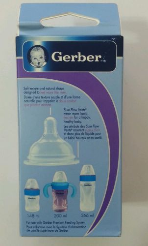 Gerber Premium Feeding System Comfort Latch Nipple Slow