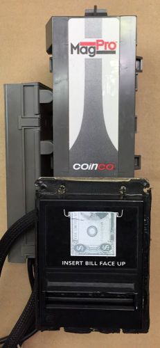 Coinco magpro50bab 117volt or 34 volt mdb bill validator $1 &amp; new $5 bills for sale