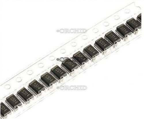 5pcs ss14 1n5819 smd schottky diode #9464220