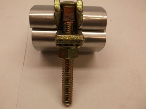 New Repair Clamp Single Bolt 2 In 304 SS (H6A)