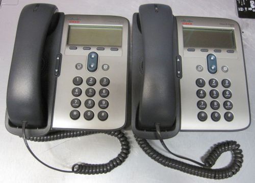 Lot of 2 Cisco 7911 CP-7911G IP Phone
