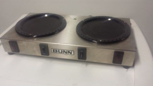 Bunn dual burner  coffee warmer wx2 used for sale