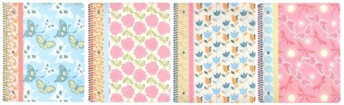 Continental Accessory Corp. One Subject Notebook, Patterns of Nature, 80 sheets,