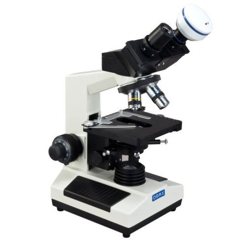 Omax phase contrast lab vet medical compound binocular microscope+3mp usb camera for sale