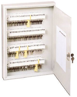 BUDDY PROD Key Cabinet, Lockable, Holds 100 Keys, Putty