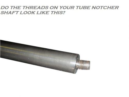 Swag super shaft for jd-2 notchmaster, pro tools hsn tubing notcher for sale