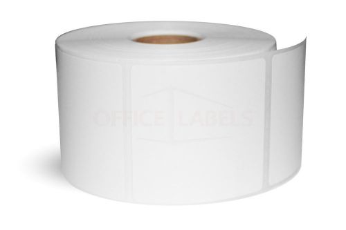 5 Rolls of ZEBRA Compatible Labels 2&#039;&#039; x 2&#039;&#039;