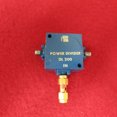 TRM DL 200 .003 to 20 MHz, 10W 50 Ohm SMA Low Band Power Divider