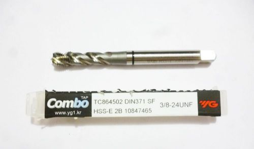 10Pc YG1 TC864502 Spiral Flute Tap, Shank Dia 9mm, Pitch 24mm, length 100mm YG-1