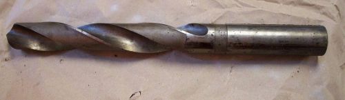 Used. New Bedford 1 21/64 HSS 8&#034; flute.Straight shank drill bit. Coolant thru