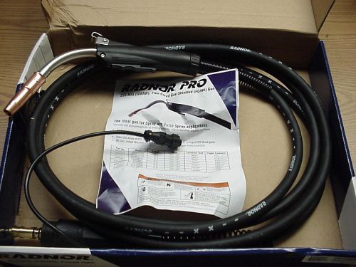 RADNOR RAD64002607 MIG Welding Gun,250A,15 ft.,Tweco connector plug