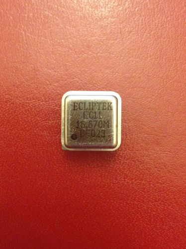 1000 ~ Ecliptek EC11-16.670M Oscillator New in Factory Tubes lot