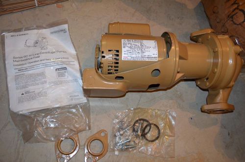 NEW Bell &amp; Gossett 172709 Series 60 1-1/4&#034; x 5-1/4&#034; BOOSTER PUMP 1/4hp 1715RPM