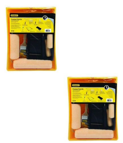Stanley 2 Pack 9-Piece each pack Premium Paint Kit Painting Painter Tool