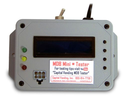 Mini MDB Tester for vending machine bill validators and coin changers- new item