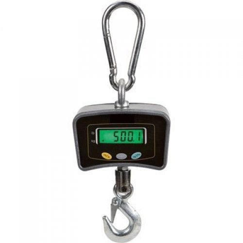 The mini digital crane hanging scale capacity 1100ibs/ 500kgs with led display for sale