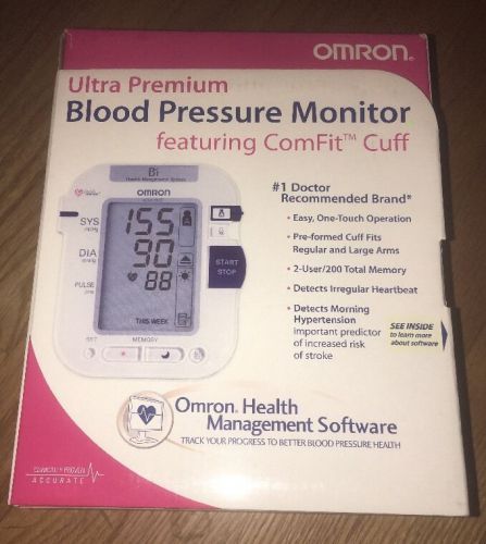 Omron Blood Pressure Monitor Ultra Premium HEM-790IT Comfit Cuff