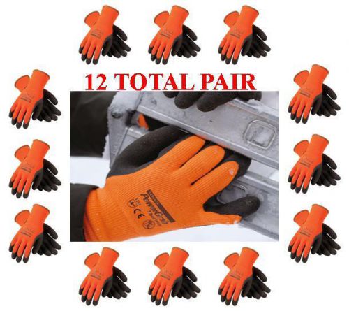 Pip powergrab thermo lined winter work glove - #41-1400 - choose size - 12 pair for sale
