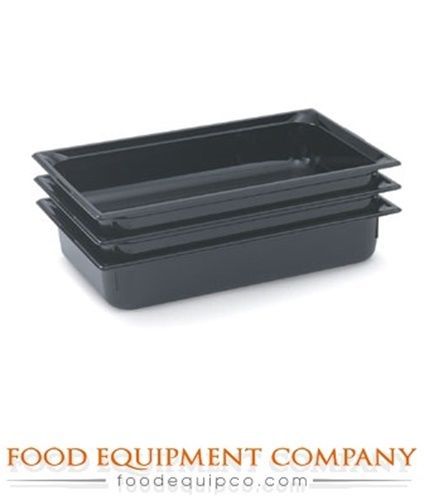 Vollrath 9004420 Super Pan® Plastic Pans High Temperature Black  - Case of 6