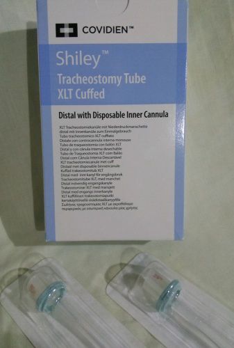 Covidien Shiley Adult Tracheostomy Tube XLT Cuffed 60XLTCD PLUS 2 inner cannulas