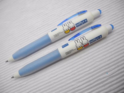 3pcs miffy mf-2001 retractable 0.5mm roller ball pen blue(made in china) for sale
