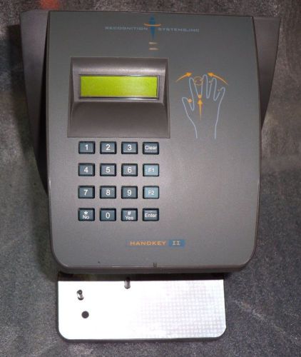 Recognition systems hk-ii handkey ii biometric hand reader security access read for sale