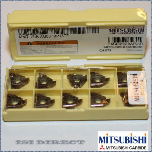 MMT 16IR AG60 VP15TF MITSUBISHI *** 10 INSERTS *** FACTORY PACK ***