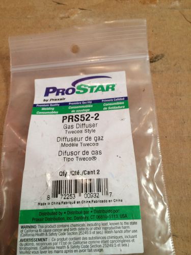 Praxair prs52-2 tweco style gas diffusers mig gun for sale