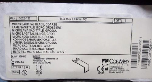 Conmed/Linvatec Micro Sagittal Ref. 5023-136