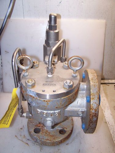 Rebuilt farris 1-1/2&#034; x 3&#034; -h pilot operated pressure releif valve 38hc12-125 for sale