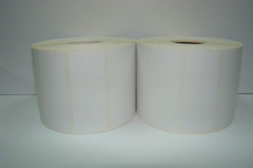 4 Roll 1375 2.5x1 Direct Thermal Labels Zebra Eltron