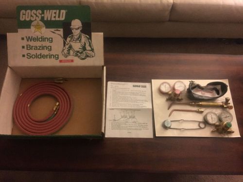 Goss KA-125-M Welding and Brazing Torch Kit for &#034;MC&#034; Acetylene Tanks