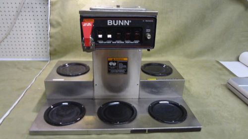 Bunn Commercial Brewer RT with 5 warmers COFFEE MACHINE MAKER CRTF5-35  No pots