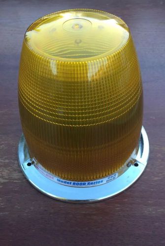 brand new whelen amber model 8000 series strobe light beacon