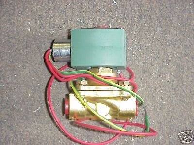 Asco 2 way solenoid valve NC 120VAC coil fuel gas