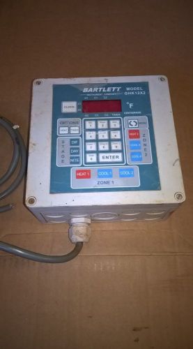 Bartlett Instrument GHK12X2 Greenhouse Temperature thermostat Controller