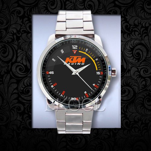 New KTM Motorcycle Motocross RAcing Logo #110 Sport Metal Watch