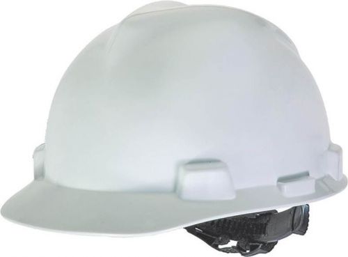 Msa Safety Works V-Gard 818065 Hard Hat, White