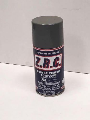 Zrc galvilite cold galvanizing repair compound, 12 oz aerosol can new for sale