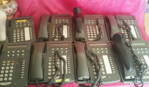 LOT OF (8) AVAYA DEFINITY DIGITAL TELEPHONES   6408D