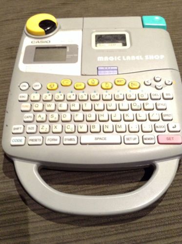 CASIO MAGIC LABEL SHOP KL-400