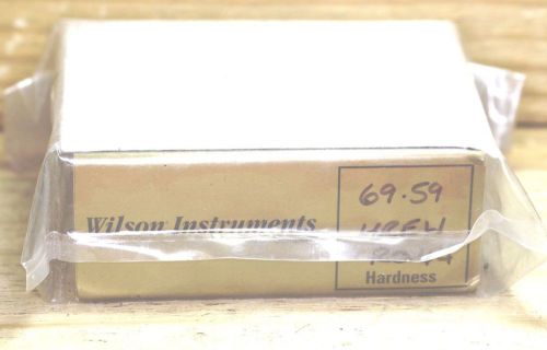 Rockwell hardness test block 69.59 hrew ro.44 for sale